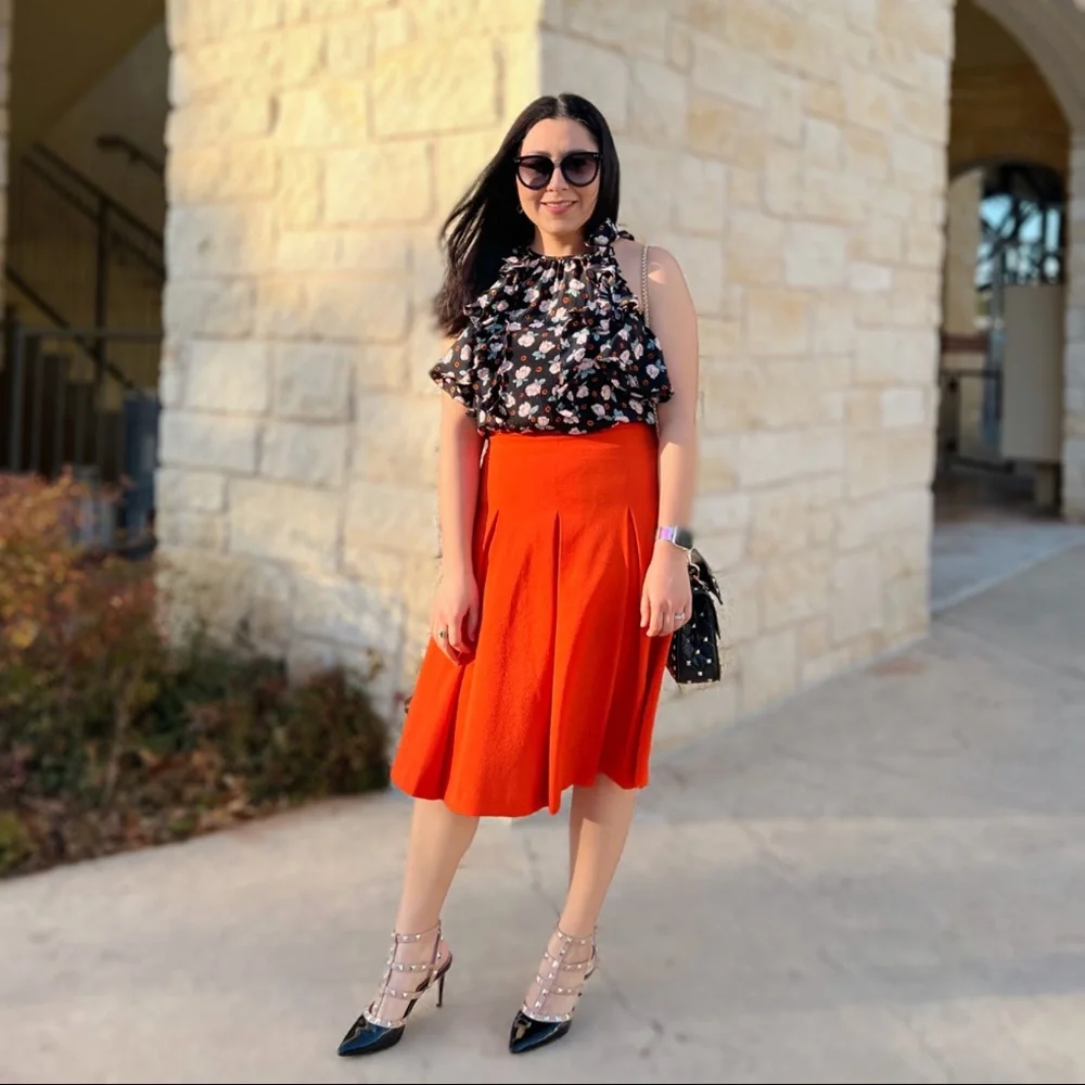 Rebecca Taylor Silk floral print blouse - Picture 7 of 7